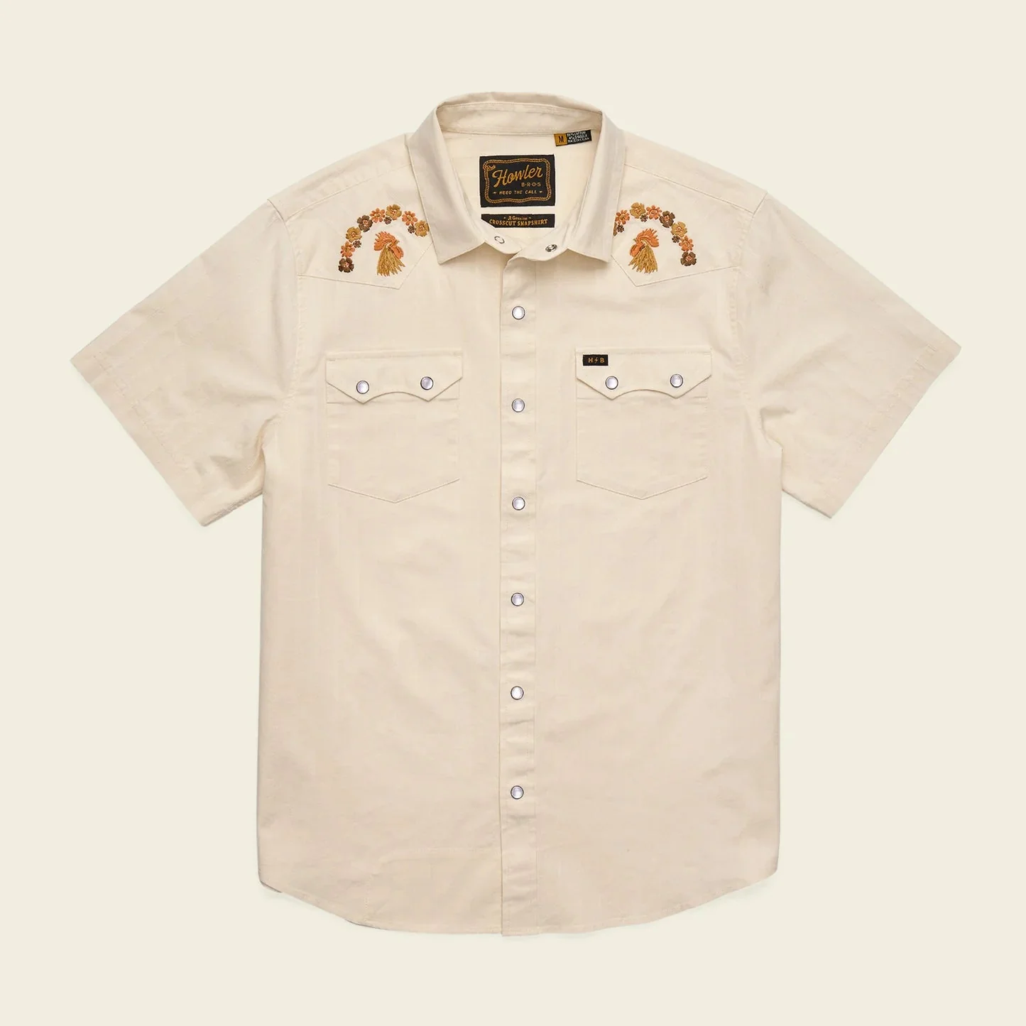 M CROSSCUT DELUXE SNAPSHIRT