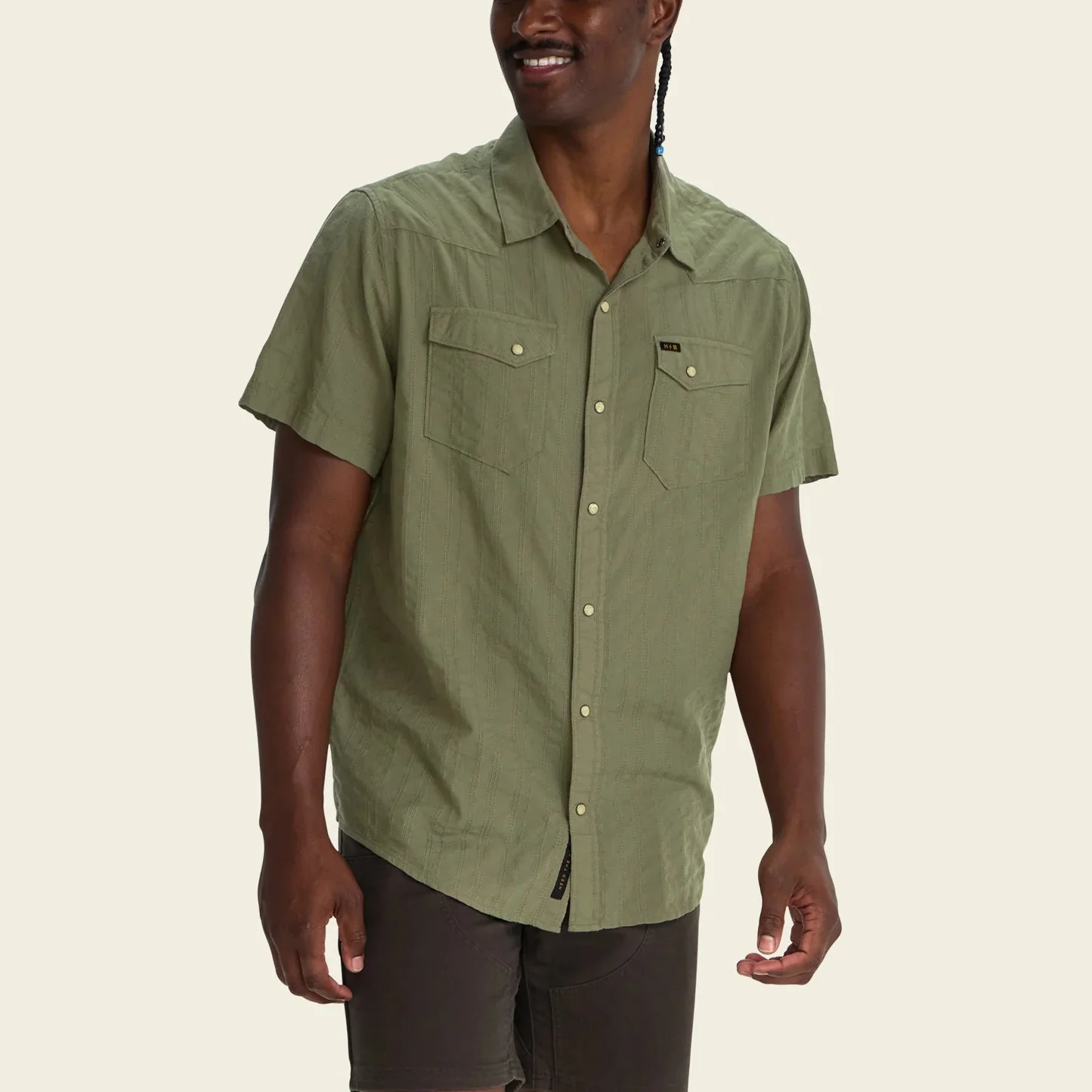 M H BAR B SNAPSHIRT - Image 2