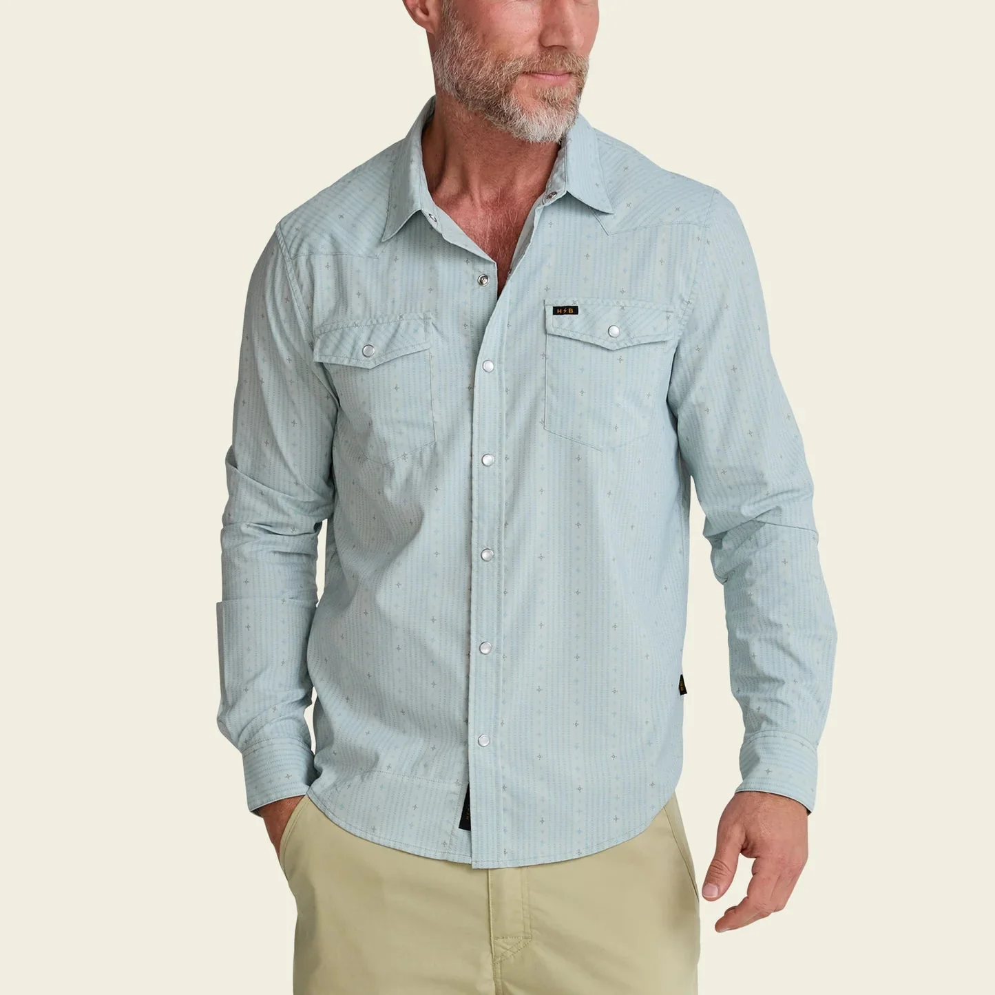 M H BAR B TECH LS SHIRT - Image 2