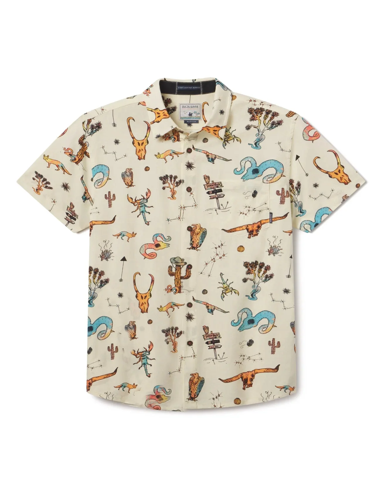 M 7-SEAS BUTTON UP
