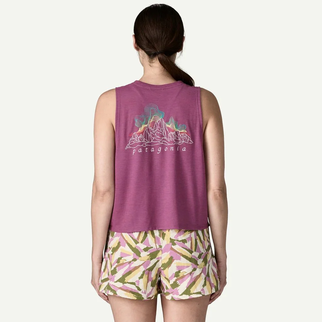 W CAP COOL TRAIL CROPPED TANK - Image 4