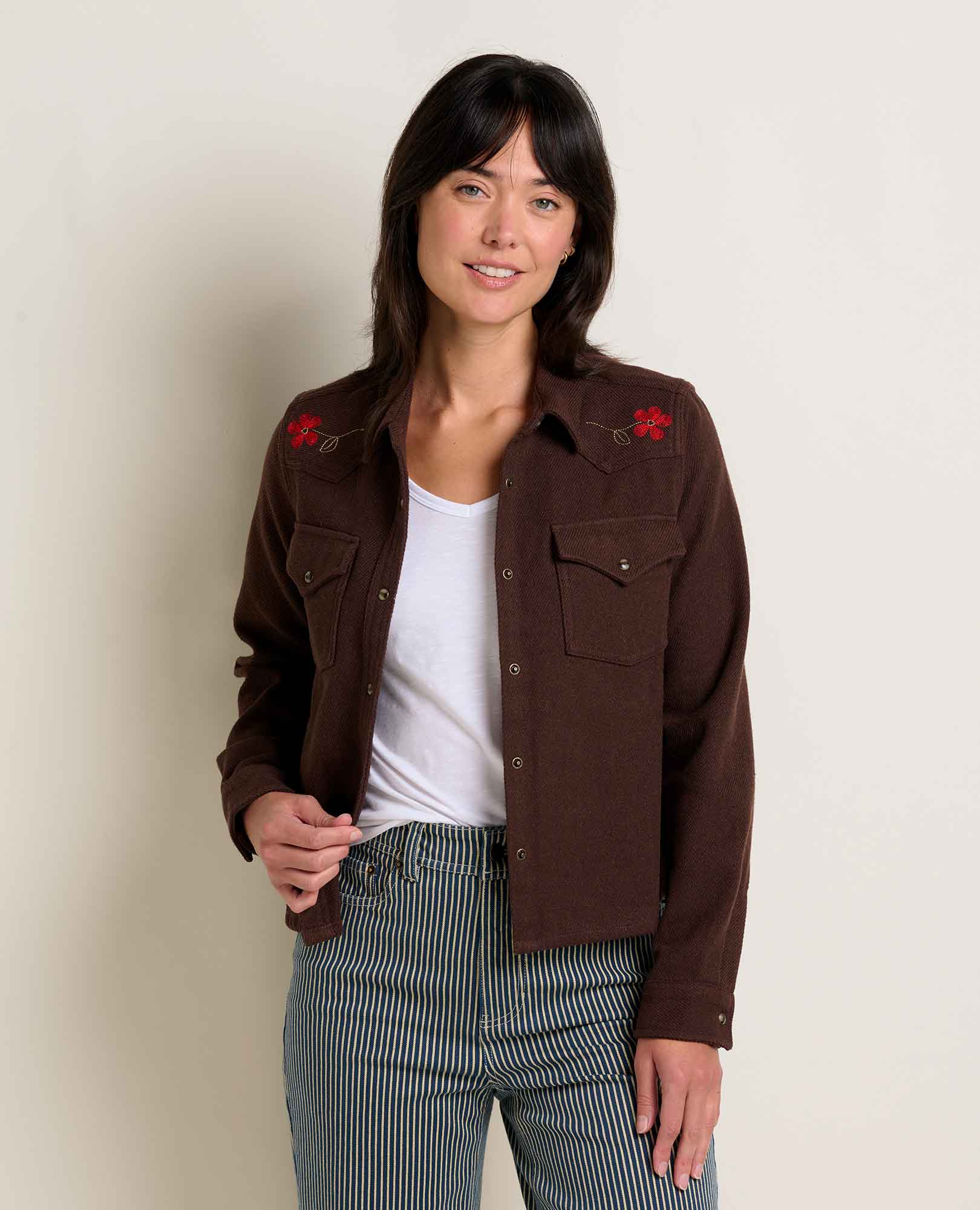 W CONIFER WESTERN LS SHIRT