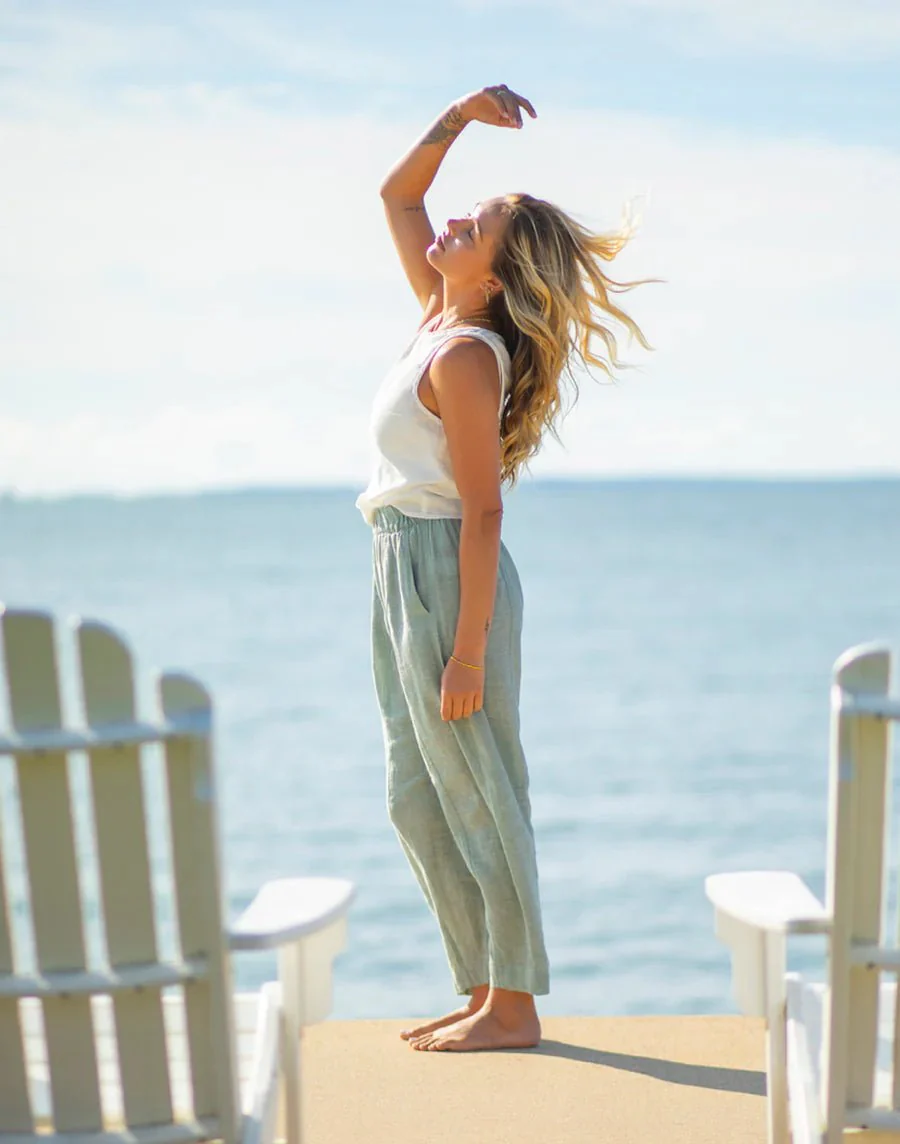 W FREYA LINEN PANT - Image 2
