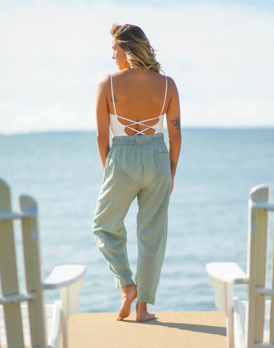 W FREYA LINEN PANT - Image 3