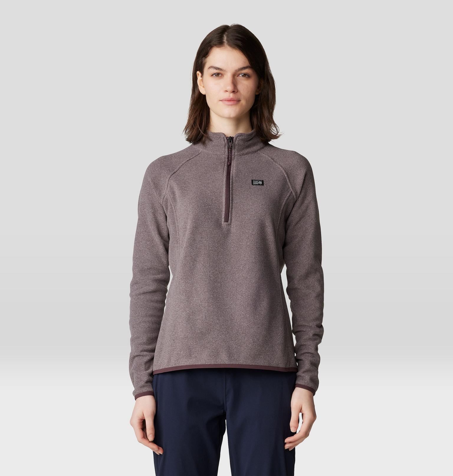 W MICROCHILL 1/4 ZIP PULLOVER