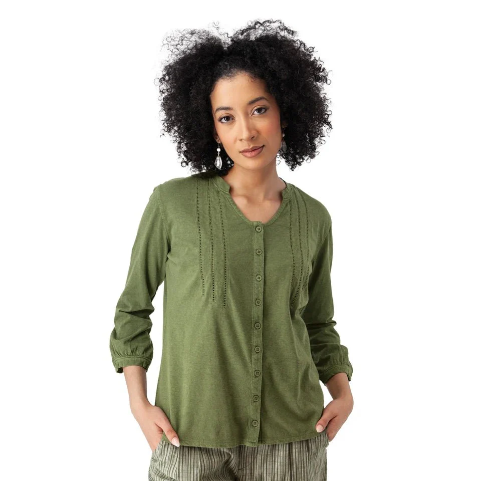W SIMONE 3/4 SLEEVE TOP