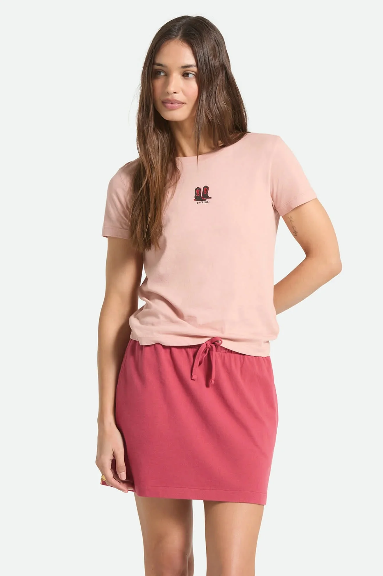 W TWO BOOTS SLIM CREW TEE - Image 2